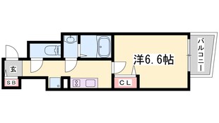 プレサンス神戸元町ミューズの物件間取画像